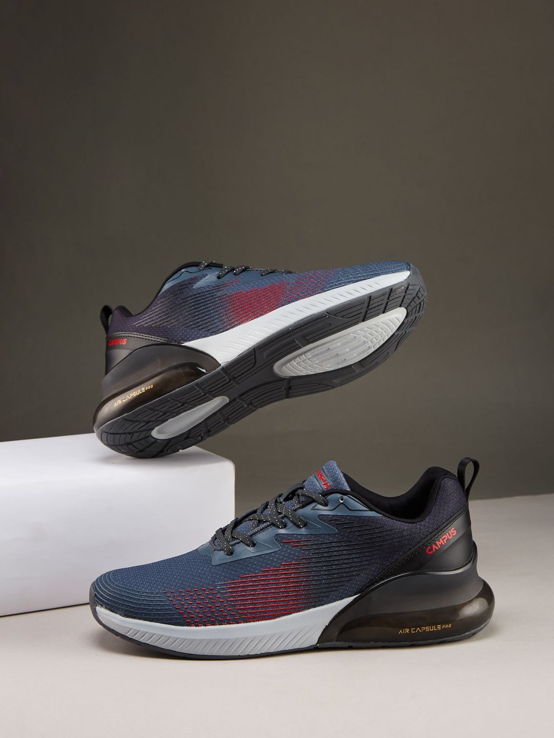 Campus Men Mesh Running Non-Marking Shoes