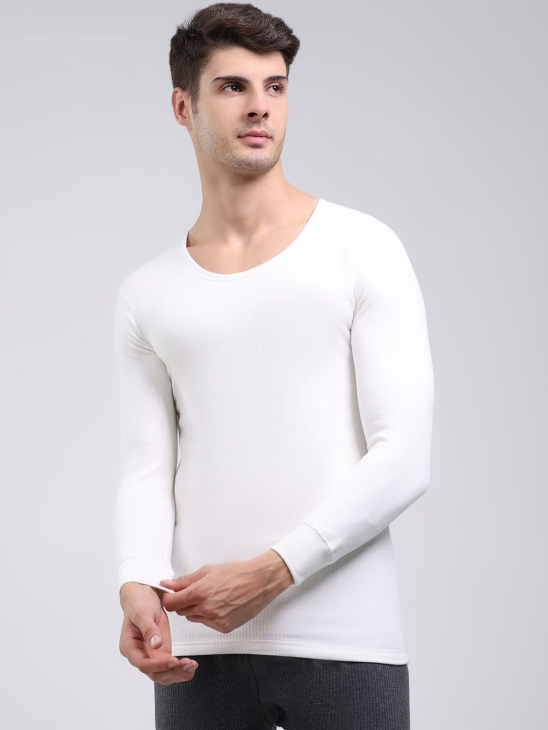 Monte Carlo Men Round Neck Thermal Tops-picture-29