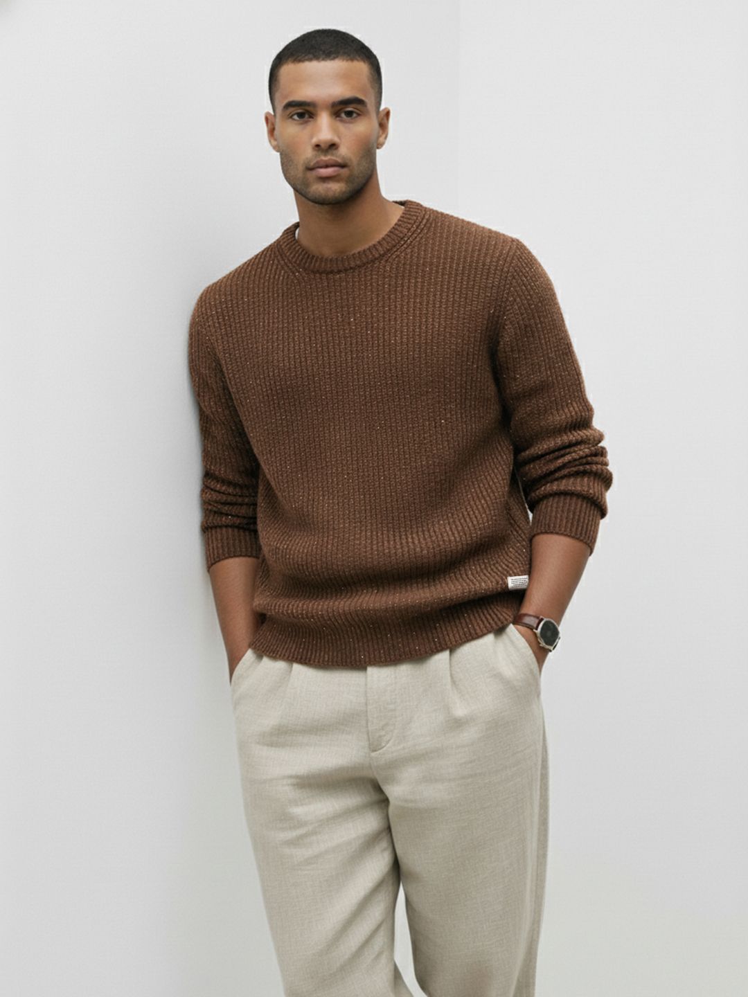 Mr Bowerbird Speckled Pullover Sweater-image-37