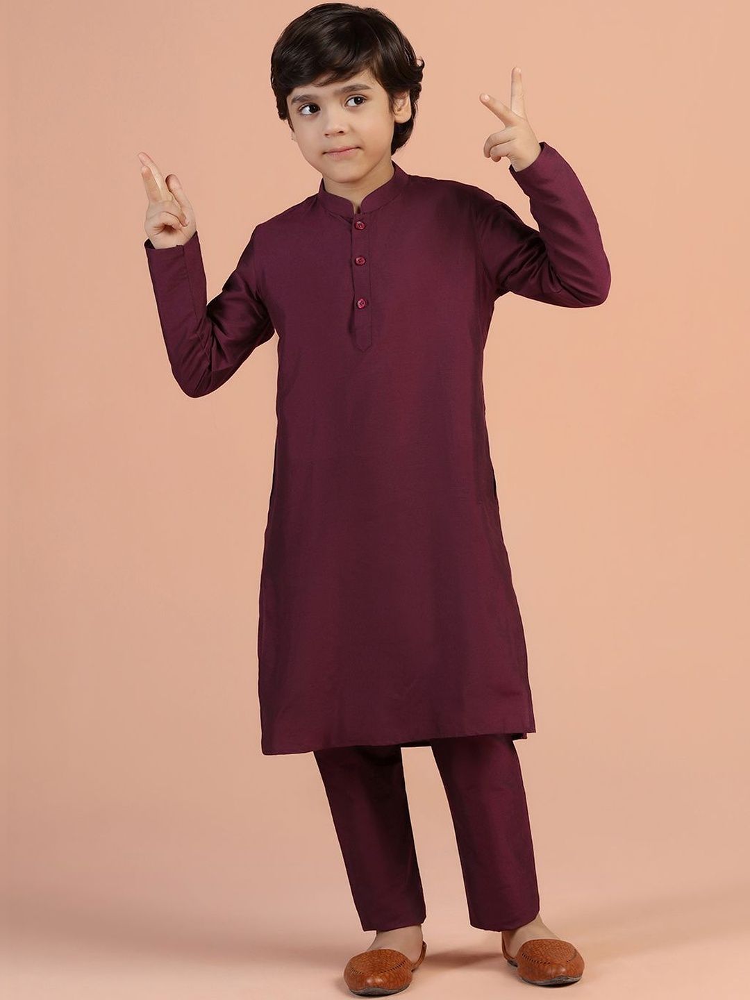 KISAH Boys Regular Kurta with Pyjamas-picture-20