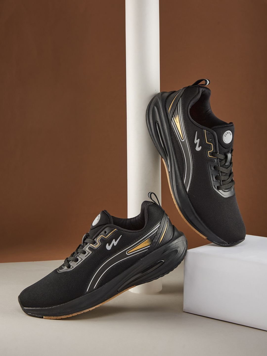 Campus Men Mesh Running Non-Marking Shoes-picture-13