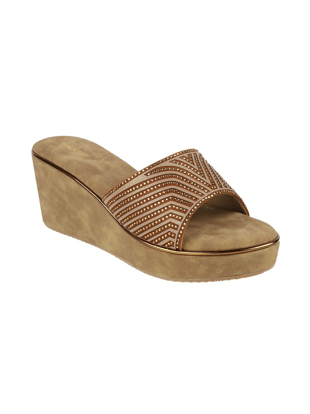 WALKWAY by Metro Embellished Party Wedge Sandals-image-37