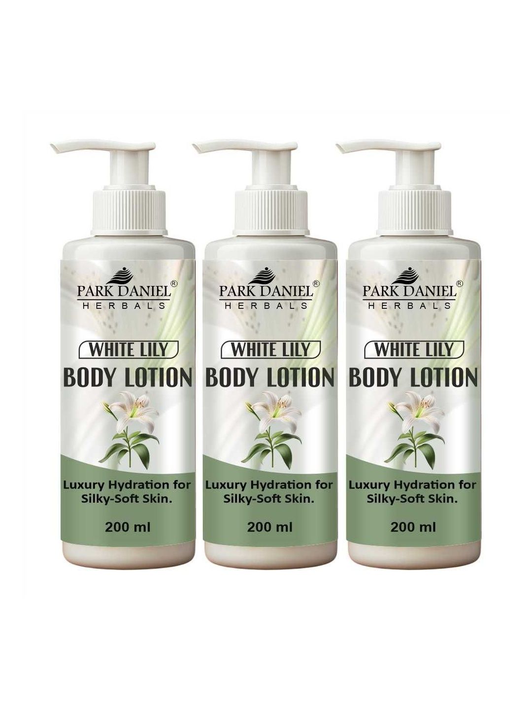 Park Daniel Set Of 2 White Lily Body Lotion - 200 ml Each-image-27