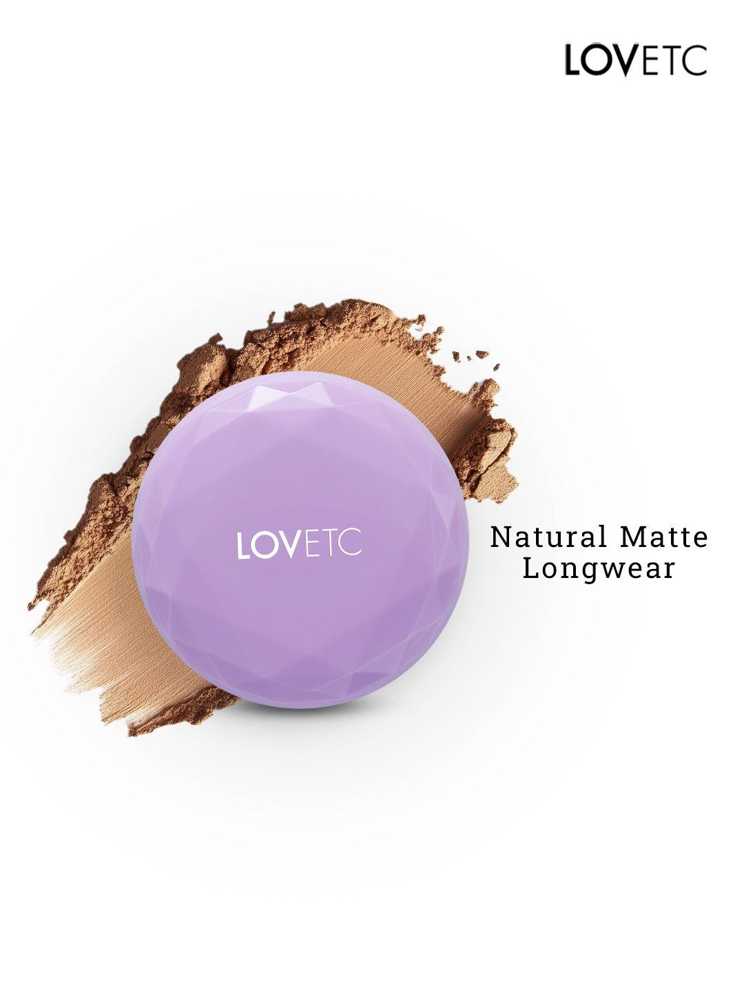 LOVETC Feather, Flirt, Etc Filter Finish Matte Compact - Salted Caramel Tart-image-12
