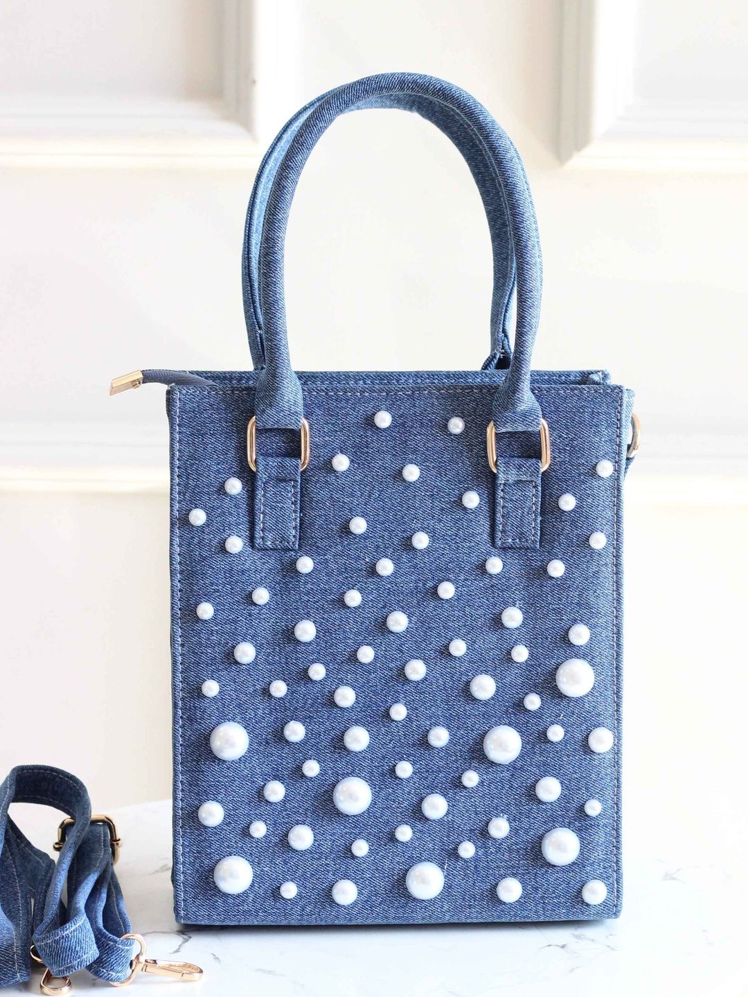 BOXWISH BY BHUMIKA Embellished Tote Bag-picture-40