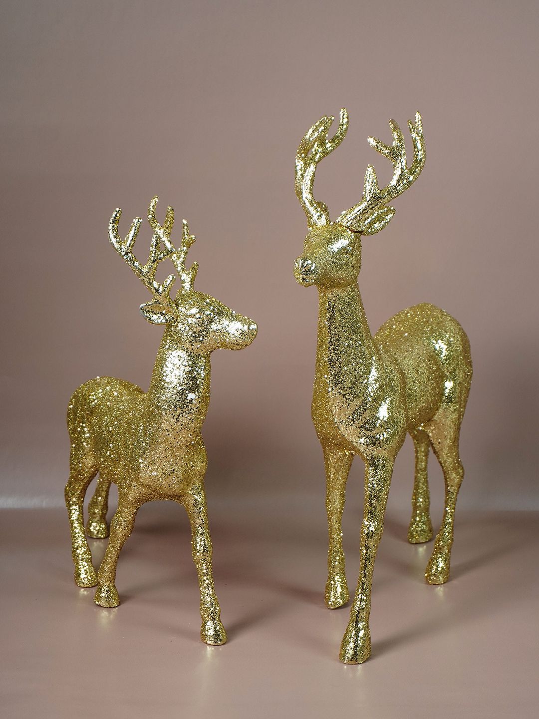 Little Surprise Box LLP 2pcs Gold Reindeer Combo Christmas Dcore & Decoration-image-27