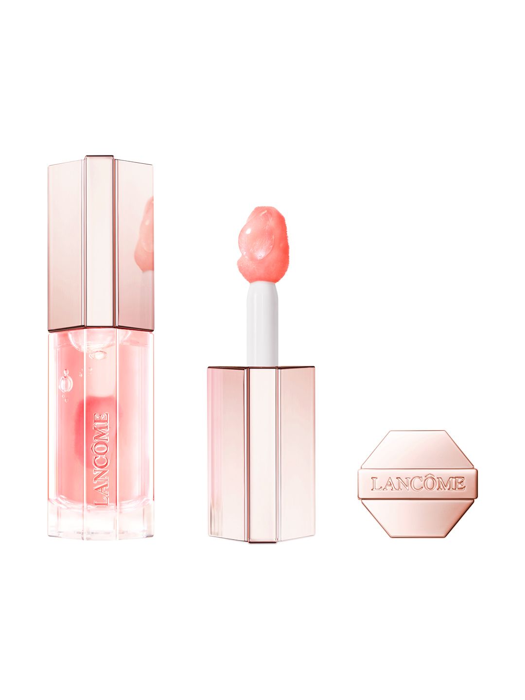 Lancome Lip Idole Juicytreat Hydrating Lip Oil Gloss 8.5 ml - Pink Oh La La 10-picture-16