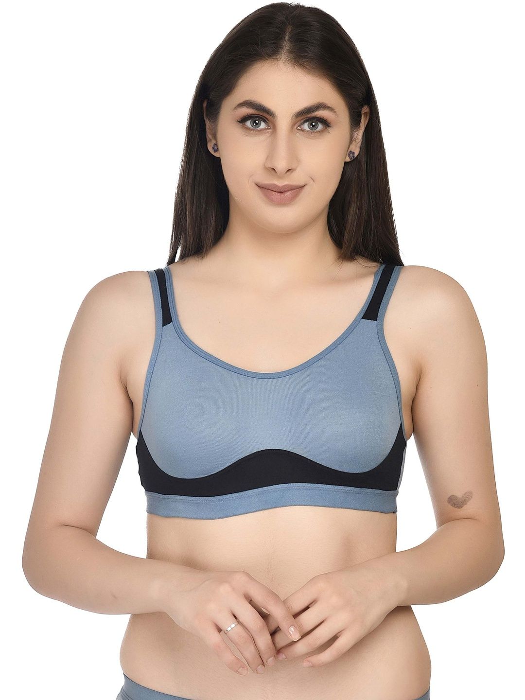 Kinza soft. Colourblocked Bra Full Coverage Underwired-picture-45