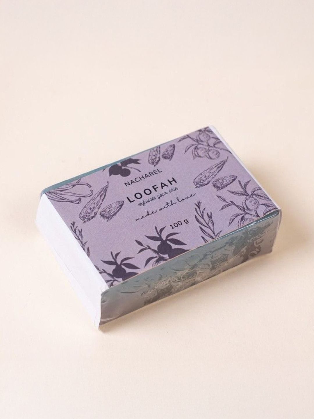 Nacharel Loofah Soap With Coconut & Argan Oil - 100 g-image-43
