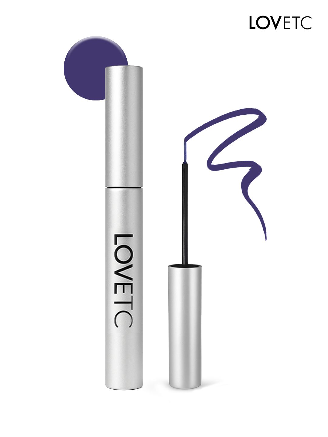 LOVETC EyeCan Demi-Matte Waterproof Liquid Eyeliner 3.5ml - Violet Crush-picture-40