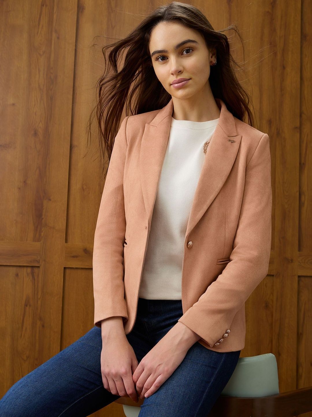 U.S. Polo Assn. Women Single-Breasted Blazer-picture-21