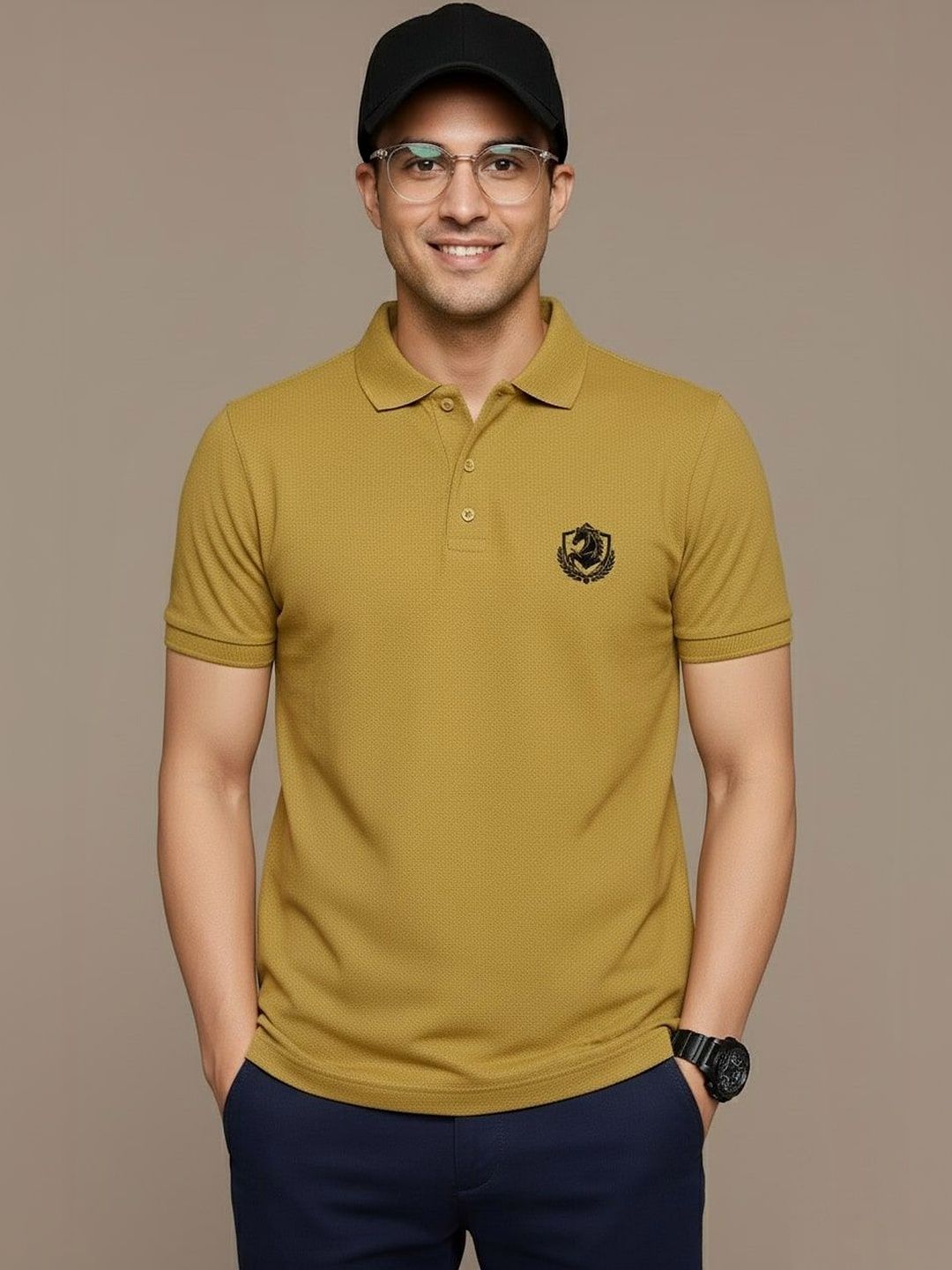 Mast & Harbour Men Polo Collar T-shirt-picture-26