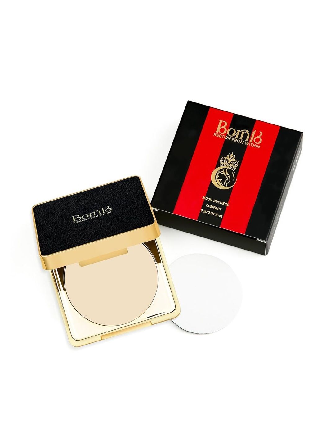 Born16 Moon Duchess Velvet Hydrolock Compact Powder - 9 g - Frostina-image-34