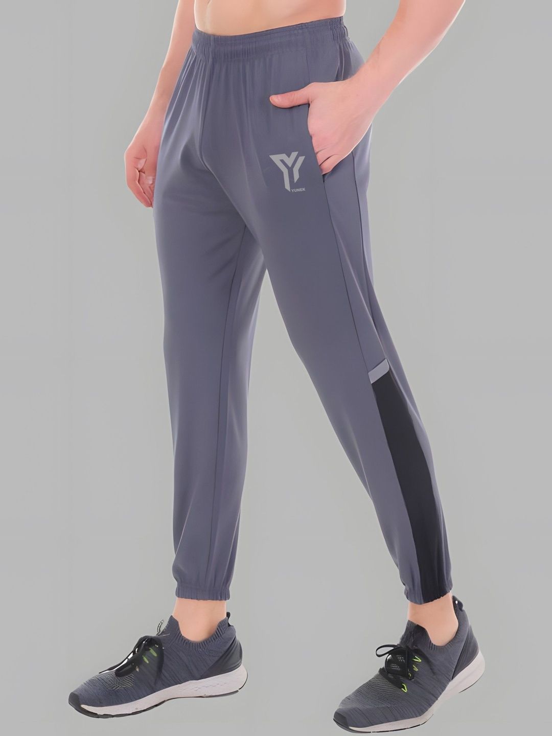 YUNEK Men Mid-Rise Track Pants-picture-37