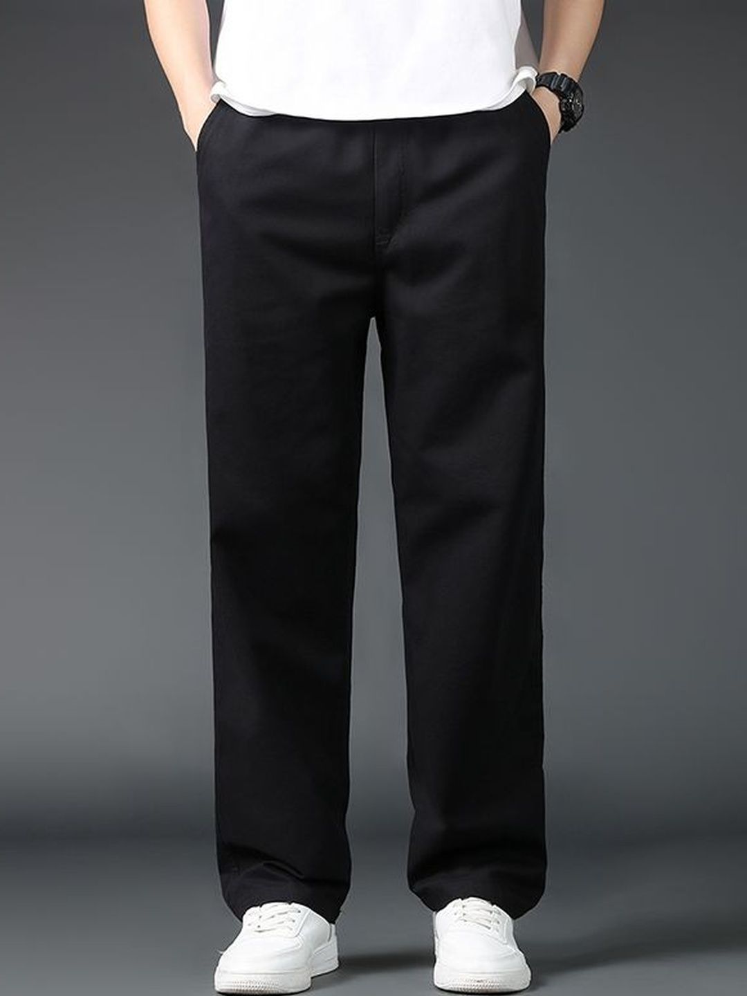 StyleCast x Revolte Men Easy Wash Pleated Trousers-image-39