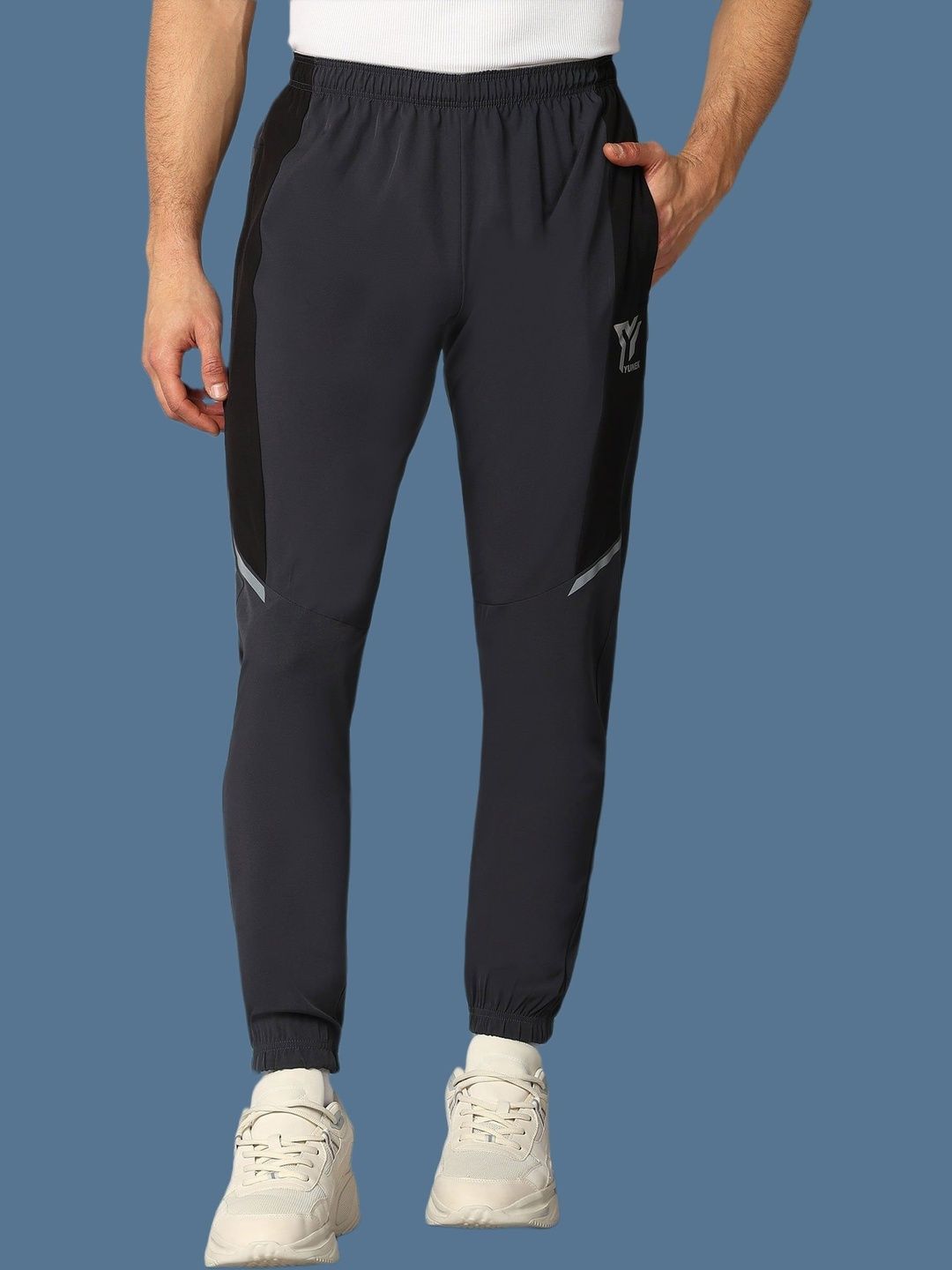 YUNEK Men Mid-Rise Track Pants-picture-34