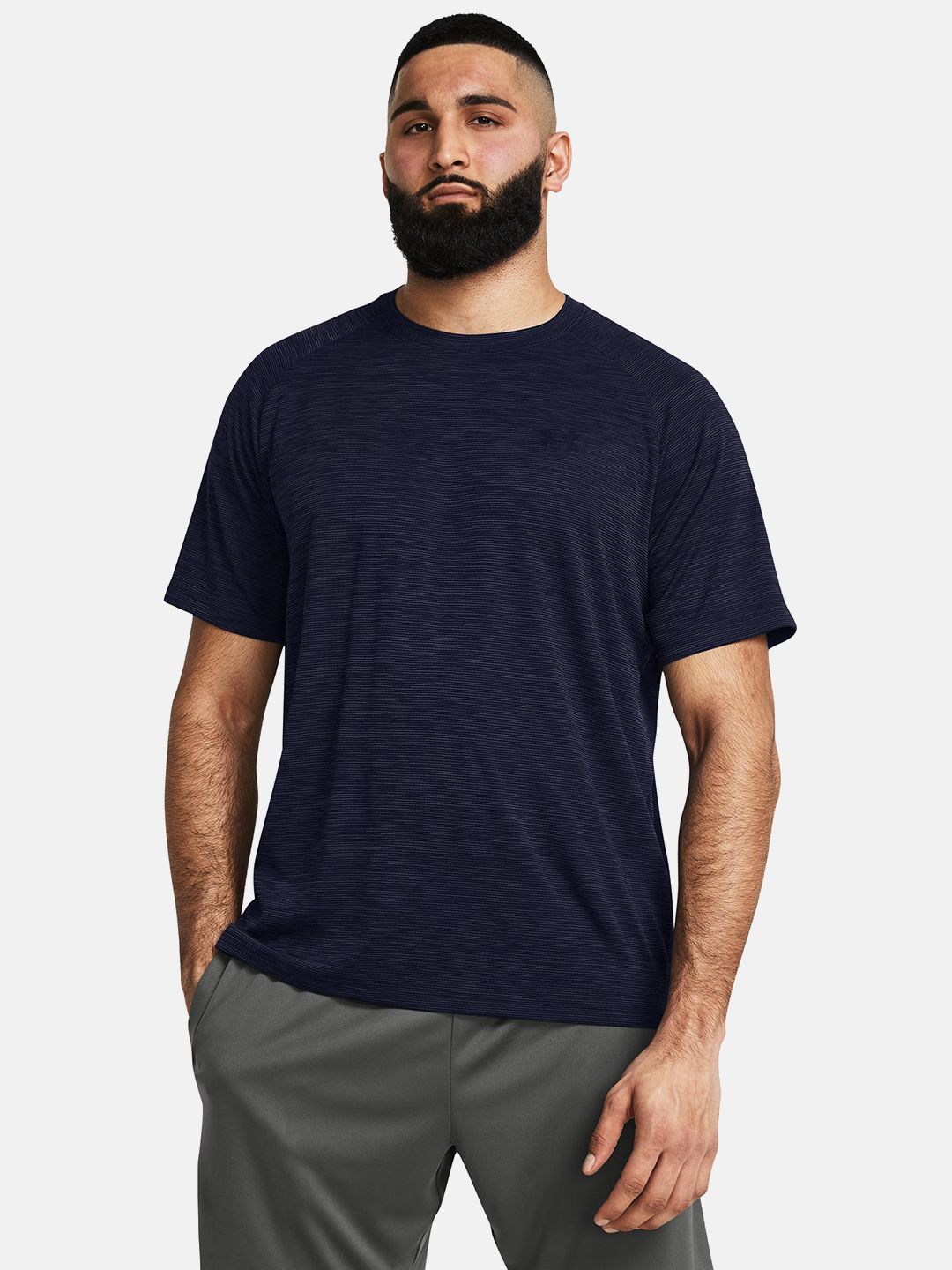 UNDER ARMOUR Men Tech Textured Training T-shirt-picture-41