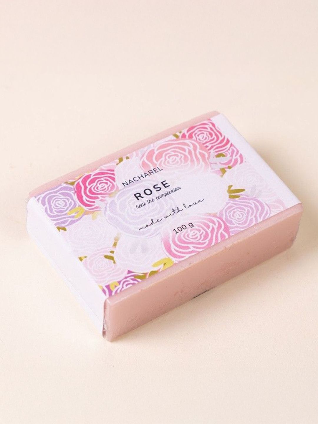 Nacharel Rose Soap With Argan & Shea Butter - 100 g-image-25