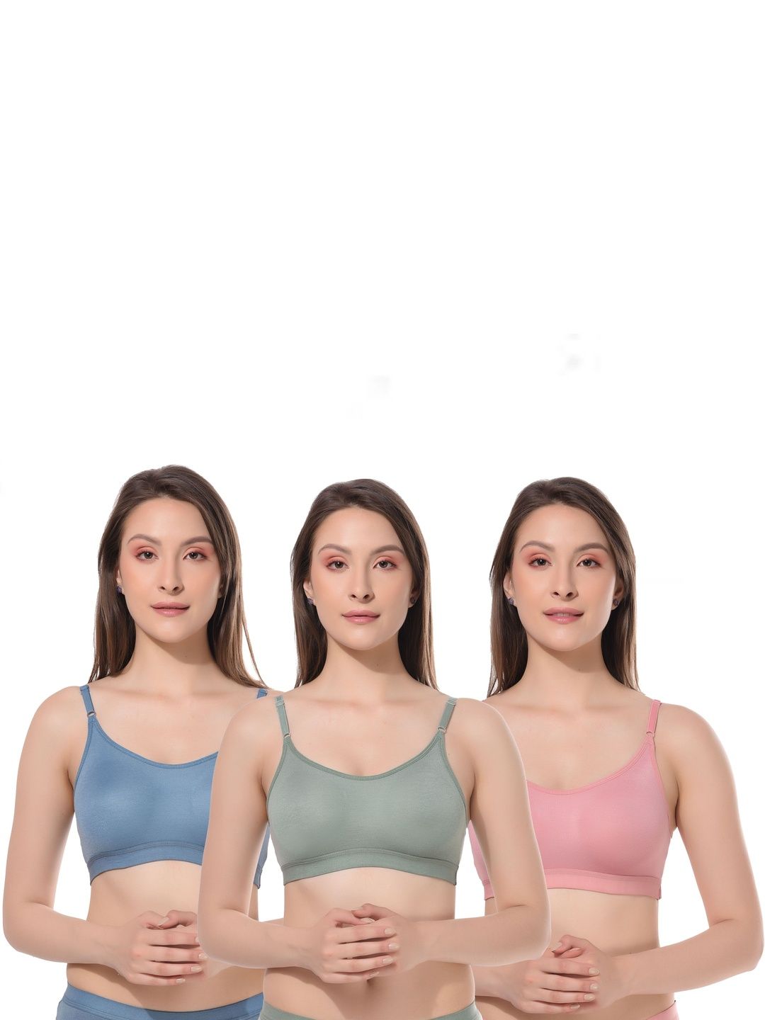 Kinza soft. Colourblocked Bra Full Coverage Underwired-picture-19
