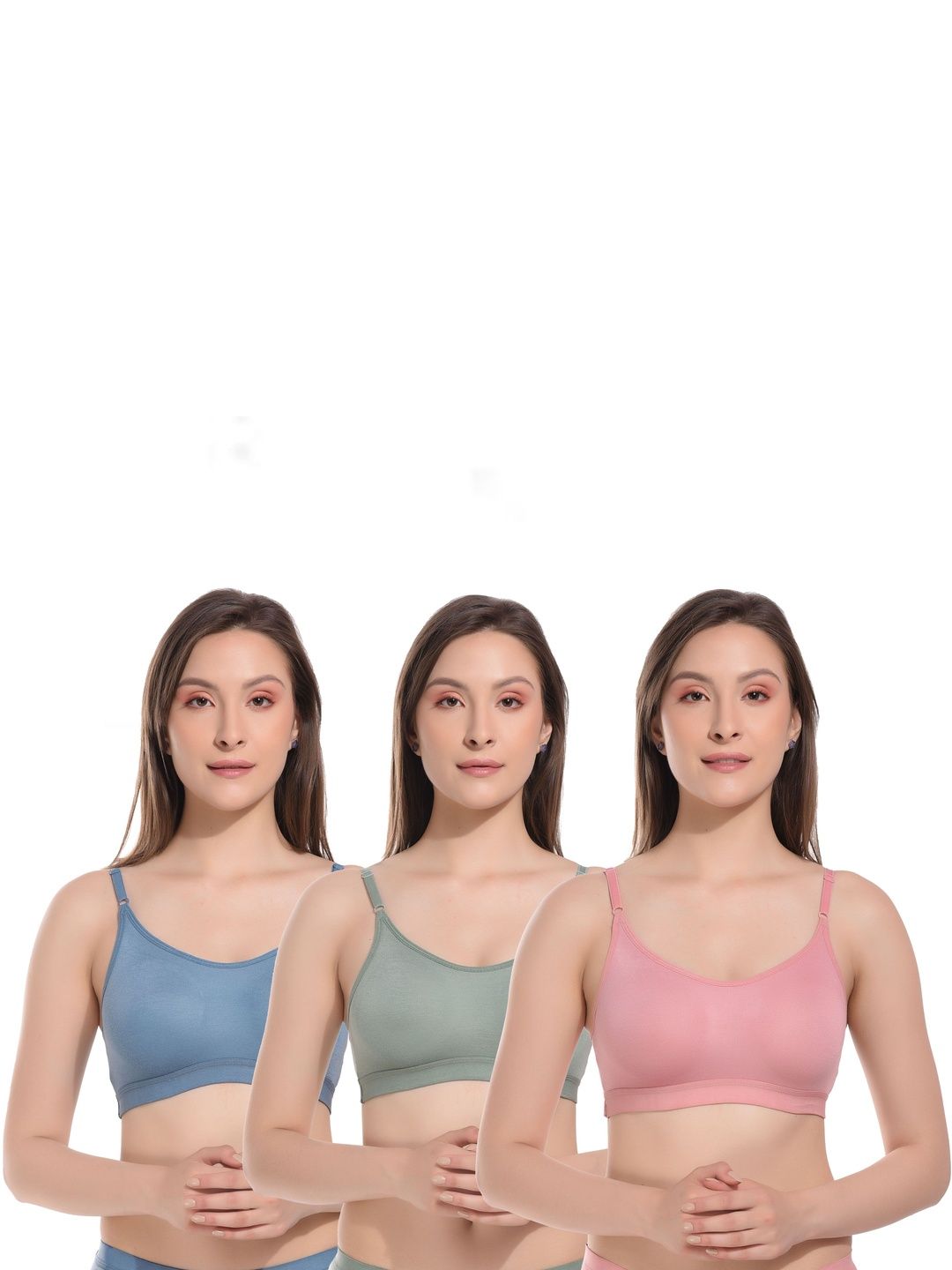 Kinza soft. Colourblocked Bra Full Coverage Underwired-picture-17