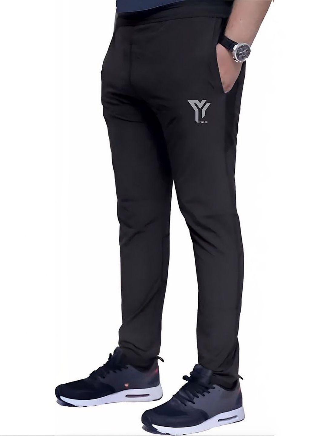 YUNEK Men Mid-Rise Track Pants-picture-36