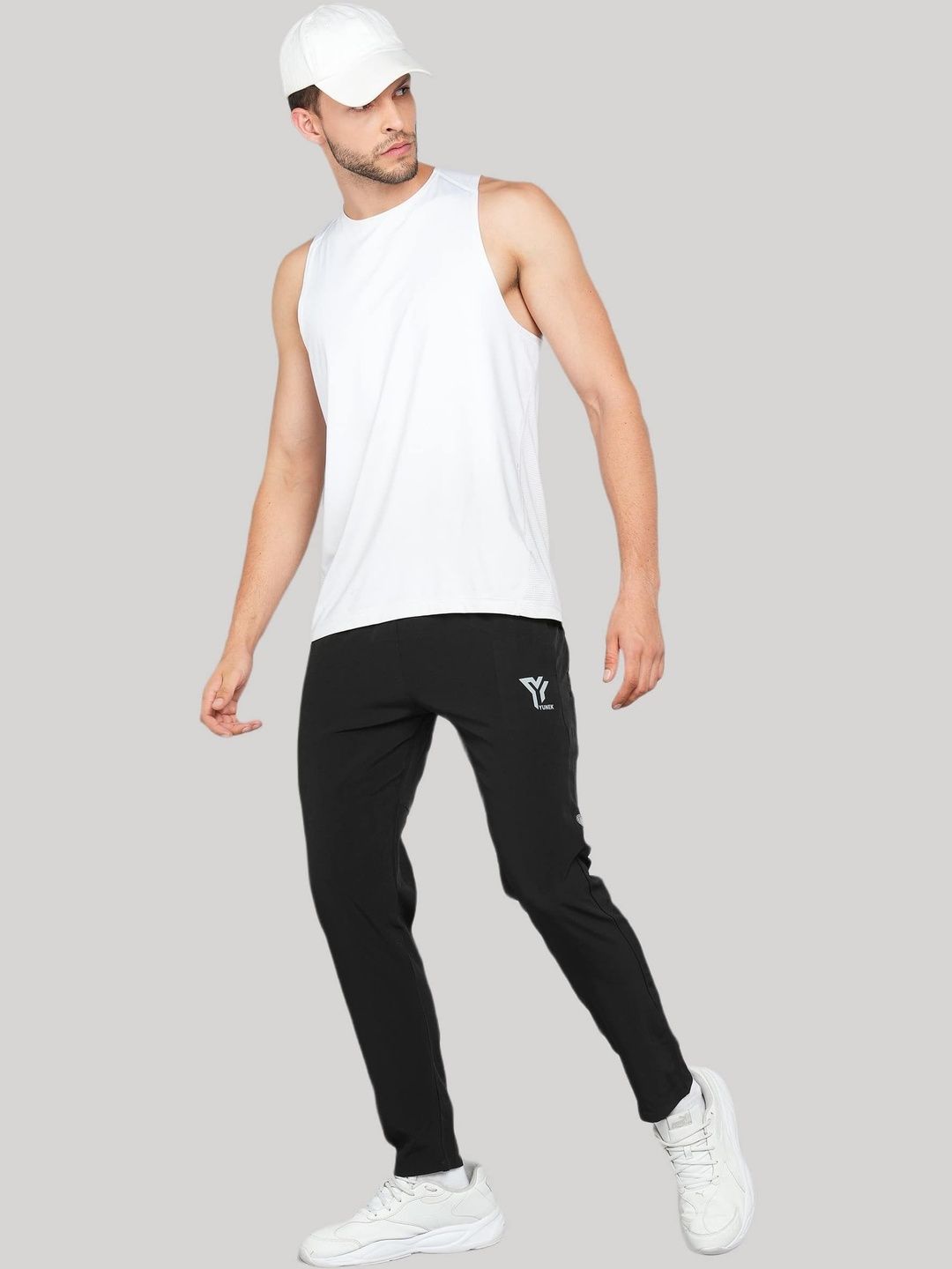 YUNEK Men Mid-Rise Track Pants-picture-14