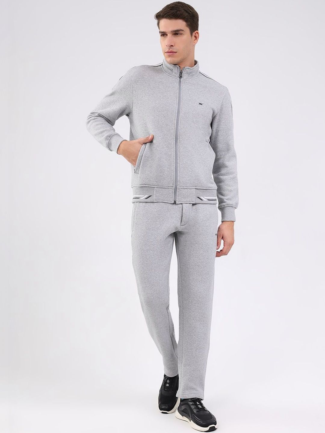 Monte Carlo Men Mock Collar Full Sleeves Tracksuit-picture-12