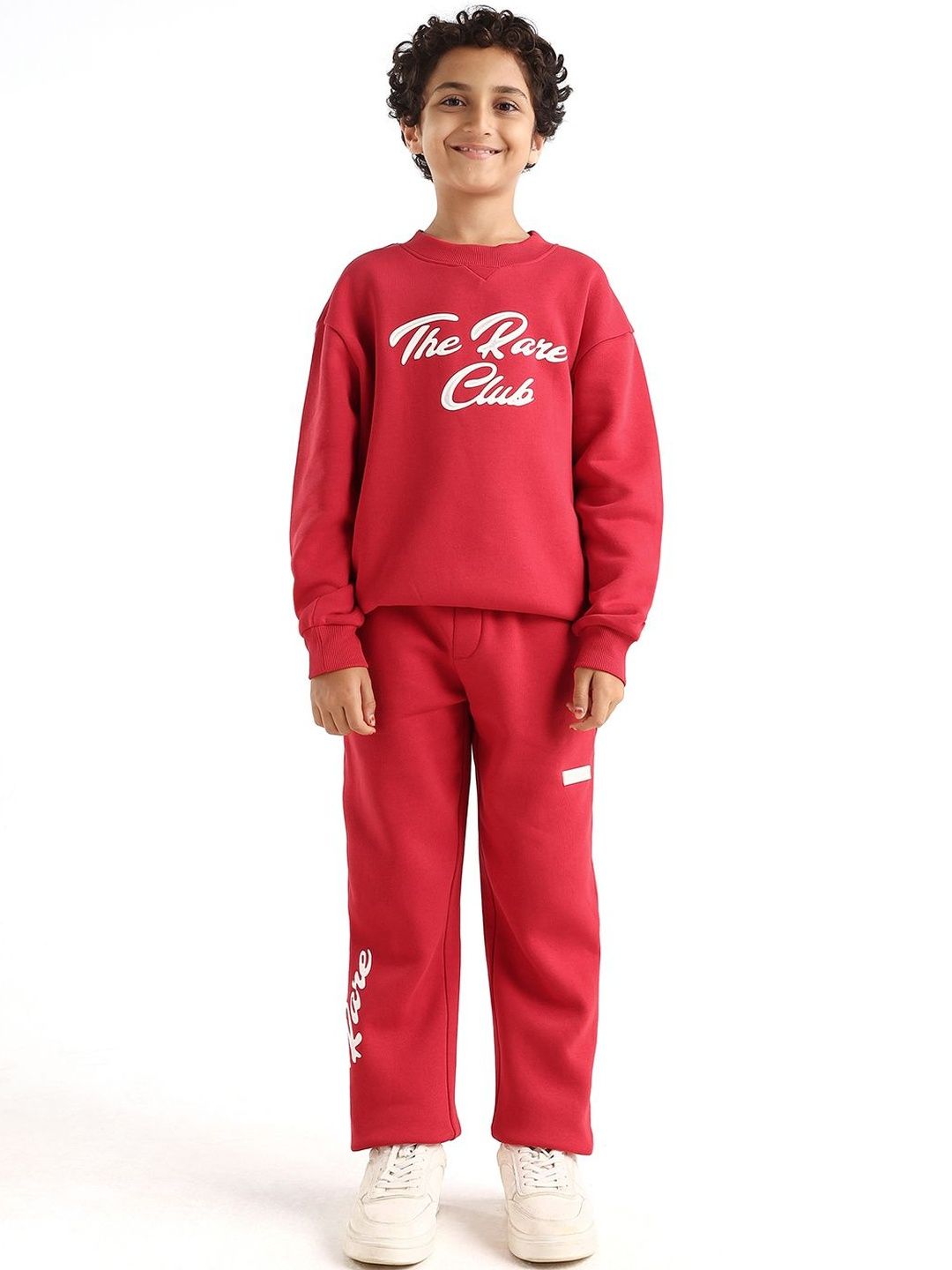 RARE ONES Boys Cotton Mid-Rise Straight Fit Track Pants-picture-15