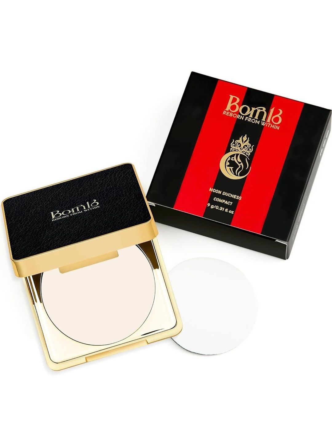 Born16 Moon Duchess Velvet Hydrolock Compact Powder - 9 g - Crystal-image-36