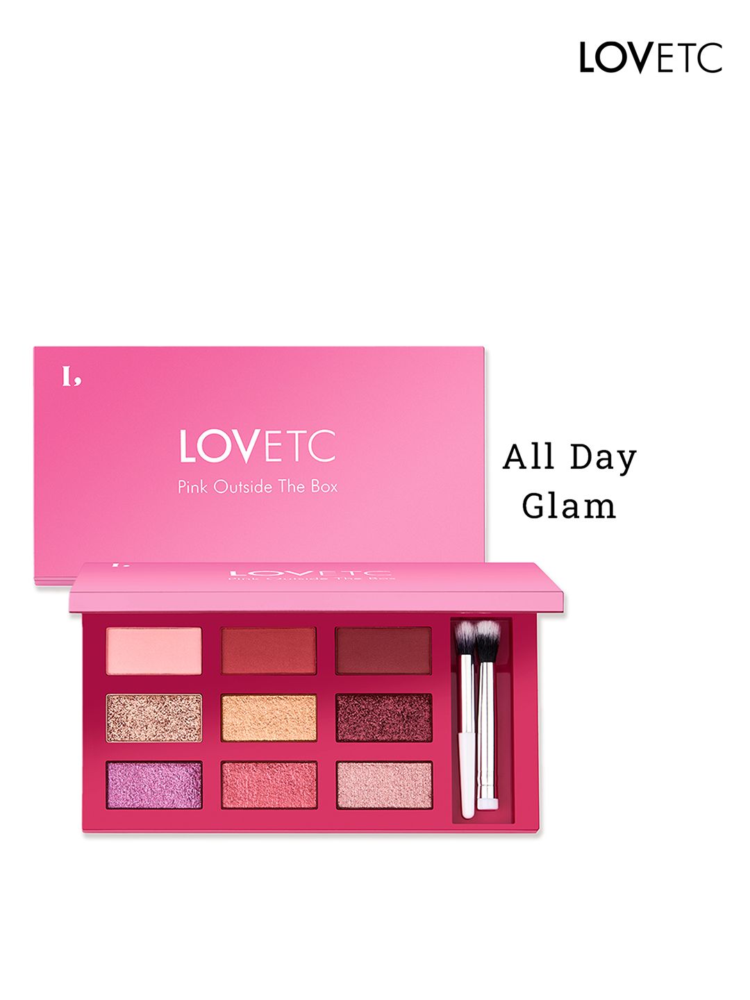 LOVETC Pop Passion Etc Eyeshadow - Pink Outside The Box-picture-10