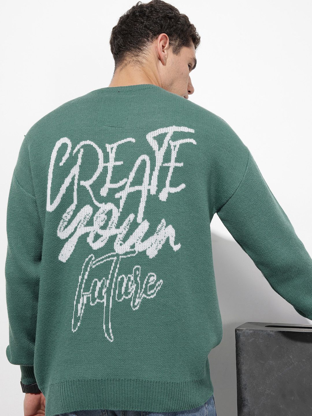 The Roadster Life Co. Typography Self Design Pullover-picture-29