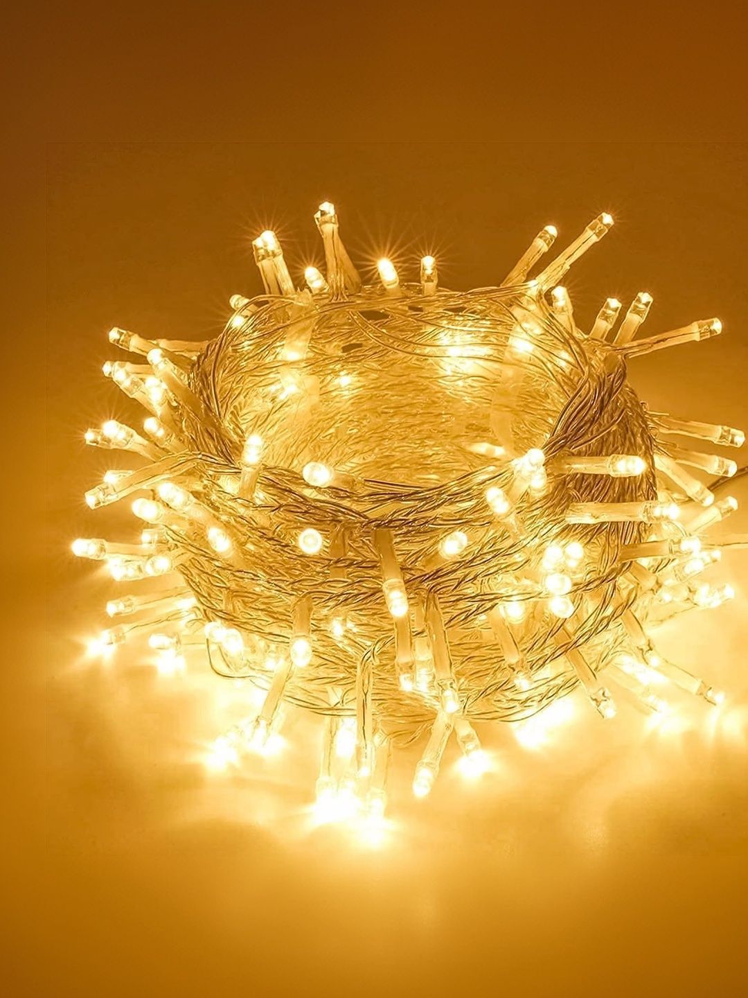 Special You Pack of 4 Yellow LED Fairy Rice Shape String Lights-image-3