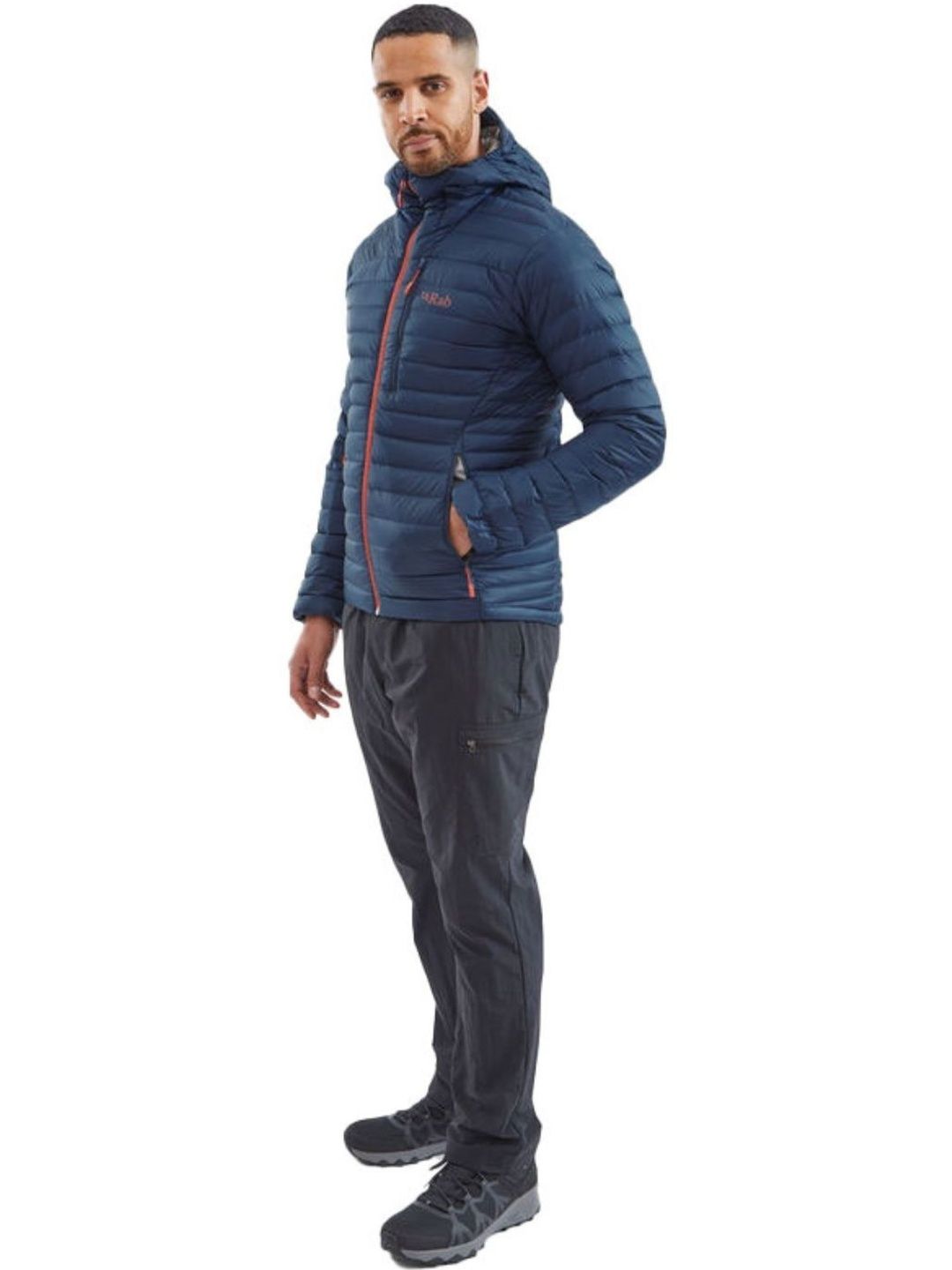 Buy Rab Tempest Blue Light Zinc Microlight Alpine Down Jacket - Jackets ...