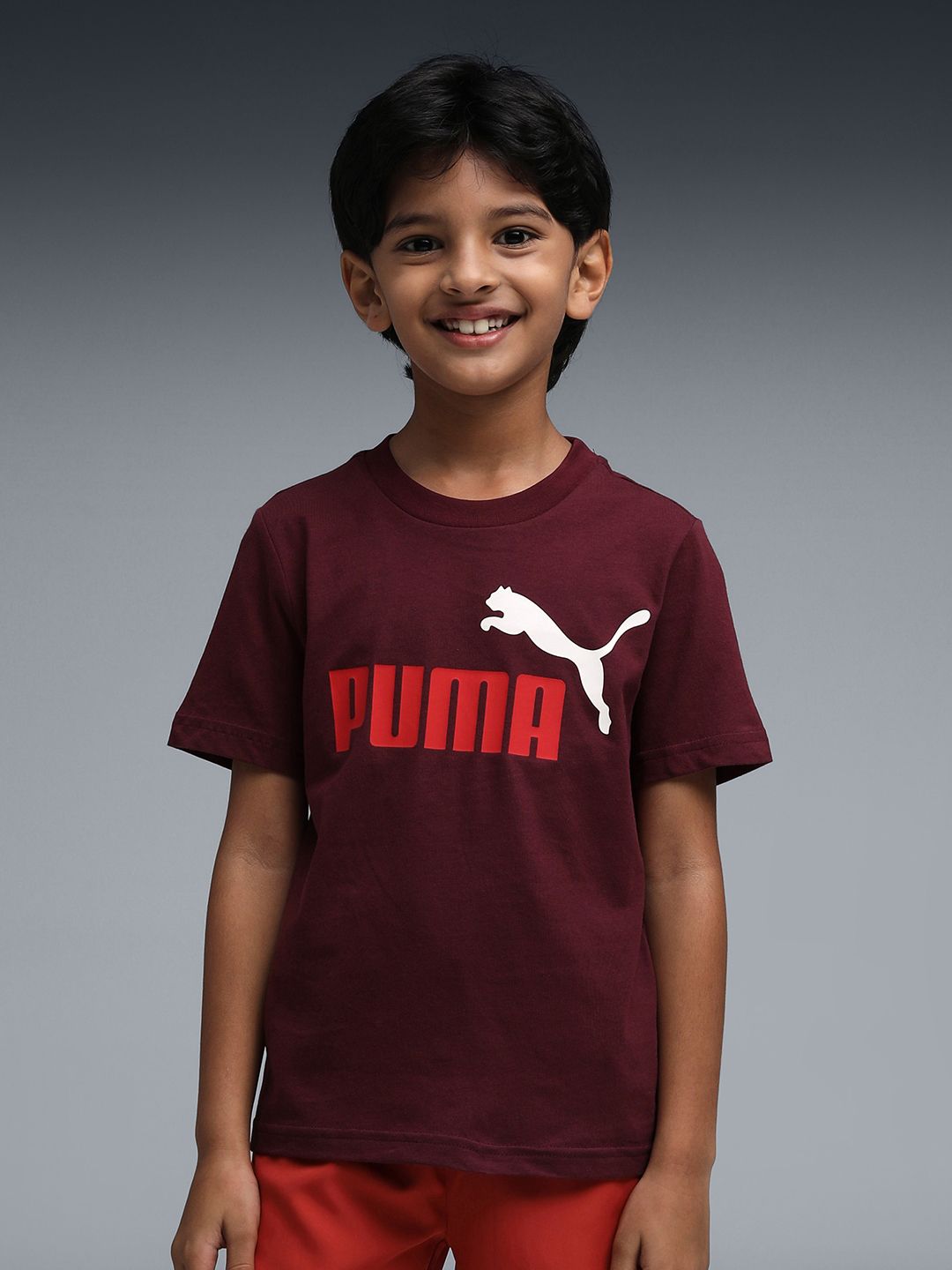 Puma Colour No.1 Logo Youth Cotton Tee