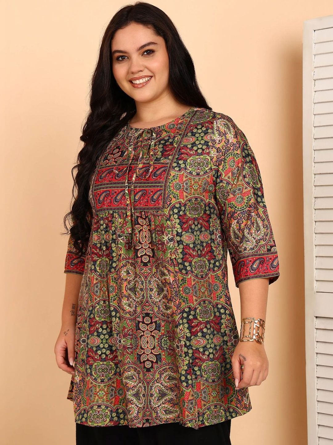Akiko Paisley Printed Kurti-picture-16