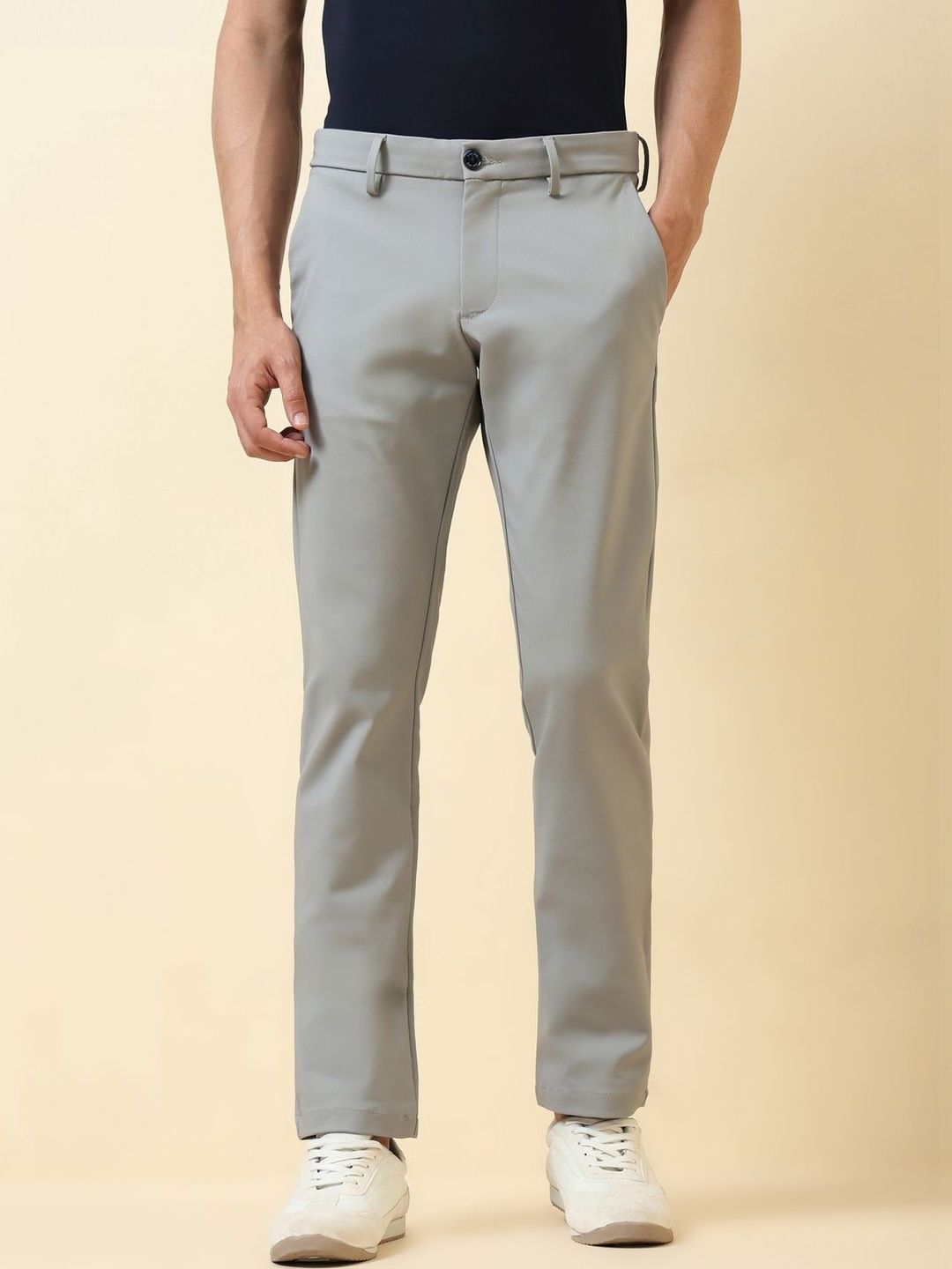 Allen Solly Men Slim Fit Trousers-picture-41