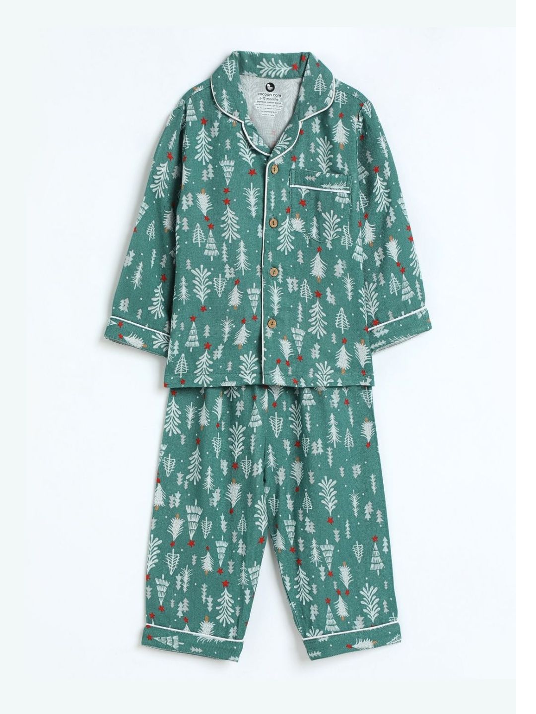 cocoon care Unisex Kids Printed Night suit-picture-10