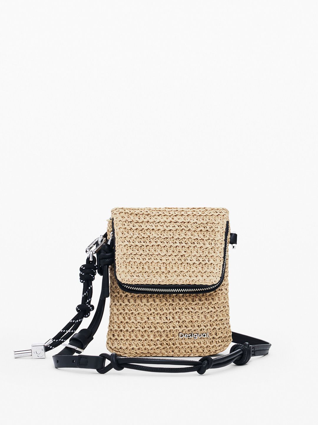 Desigual Abstract Textured Mobile Pouch-image-18