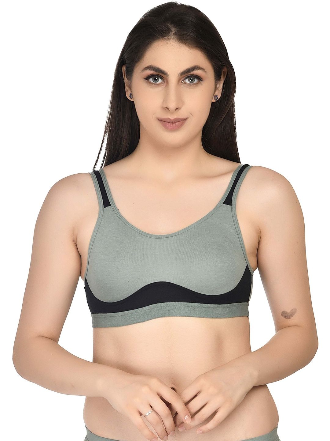 Kinza soft. Colourblocked Bra Full Coverage Underwired-picture-12