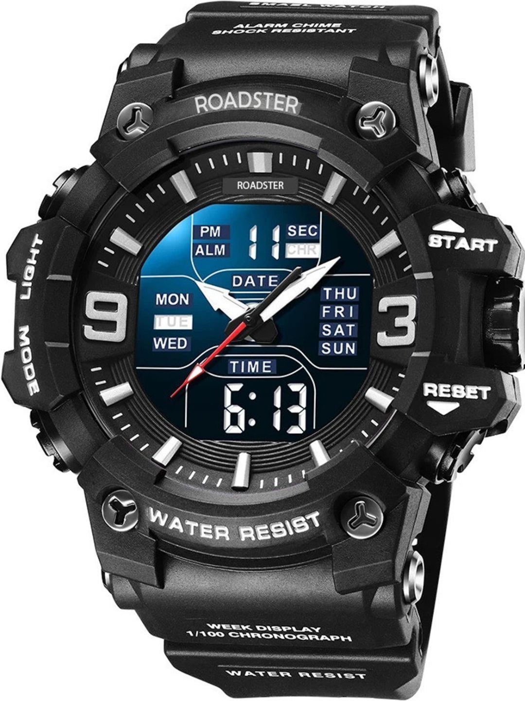 The Roadster Lifestyle Co Men Multi-Functional Analog-Digital Sports Watch-image-1