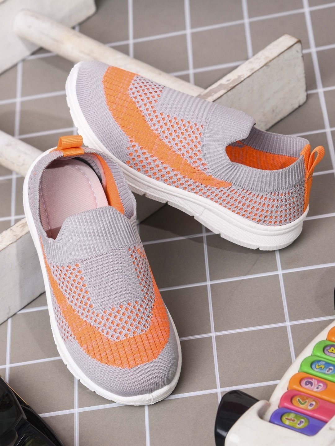 YK Boys Perforations Slip-On Sneakers-picture-25