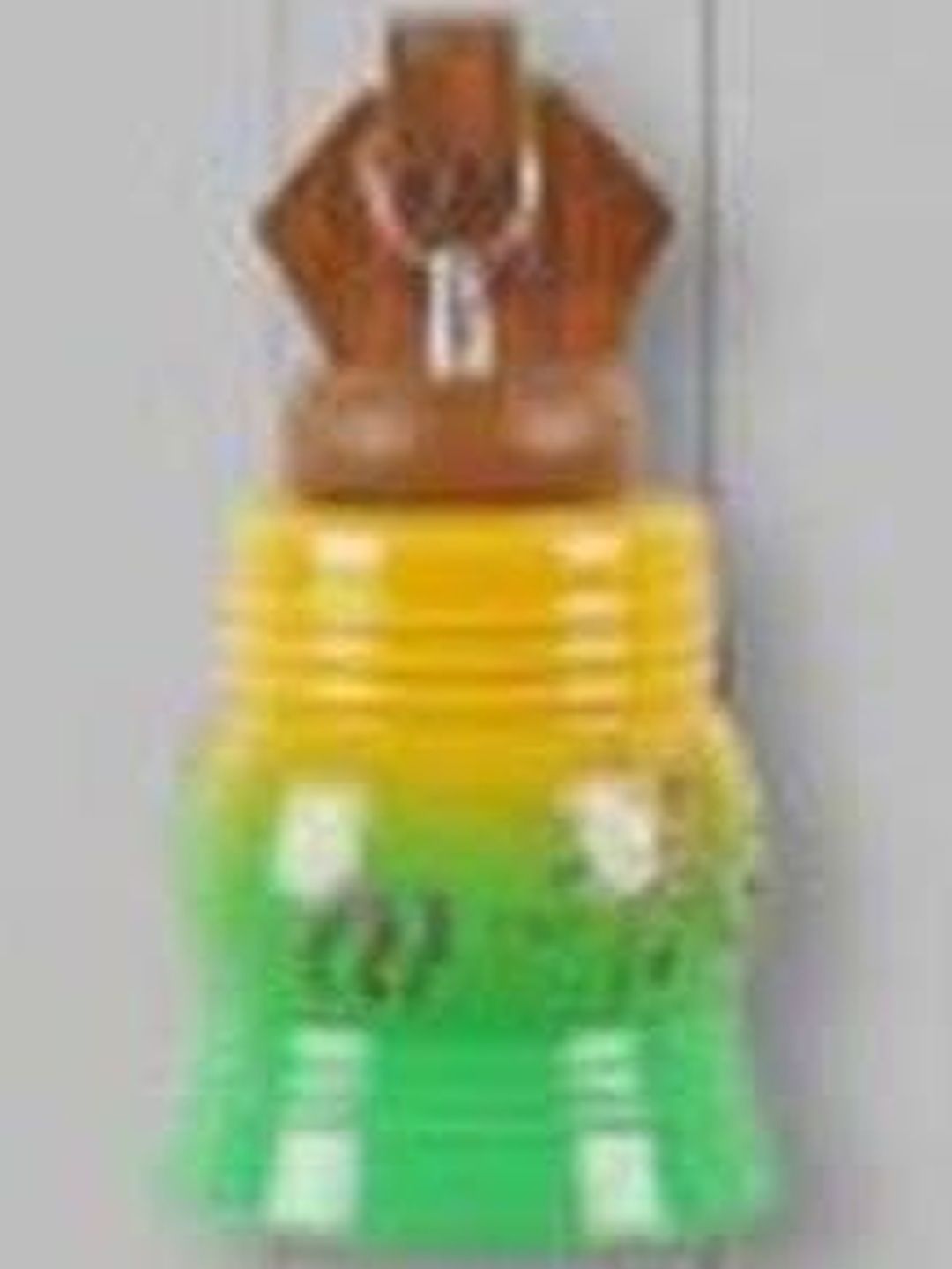 1ST TIME Yellow & Green Textured Wood Abstract Shaped Shaped Wall Lamp-picture-57