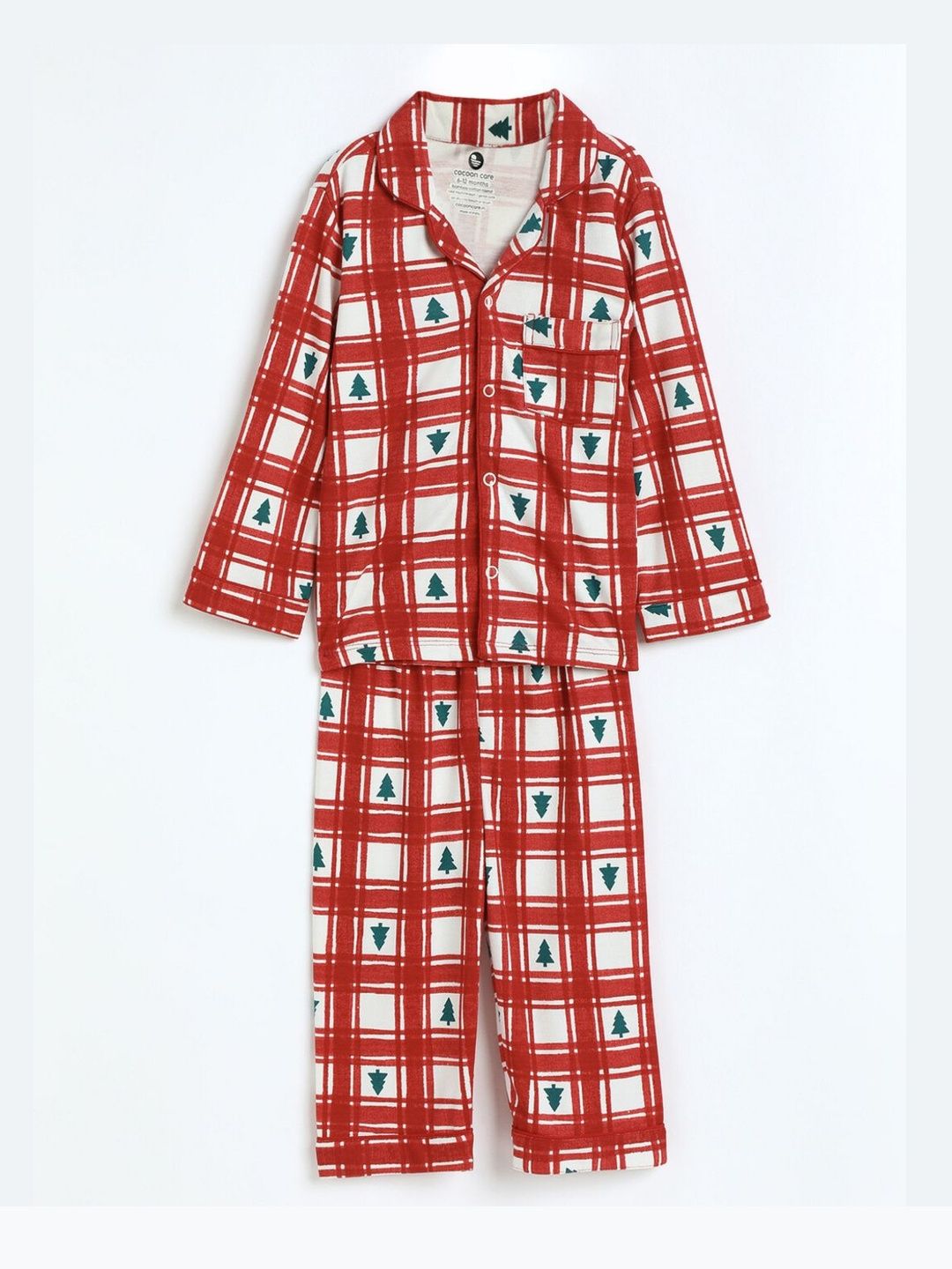 cocoon care Unisex Kids Printed Night suit-picture-33