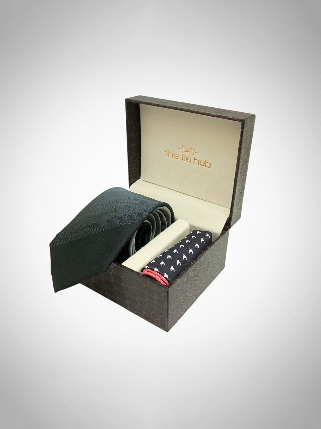 The Tie Hub Men Accessory Gift Set of Tie and Pocket Square-image-10