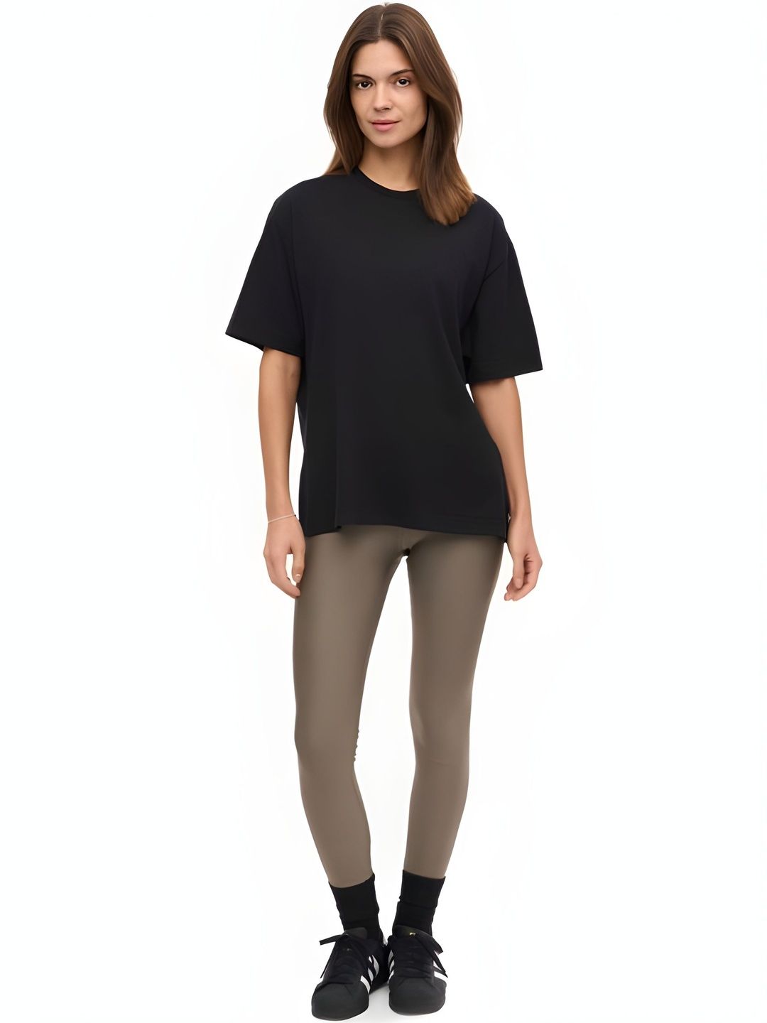 Moda Rapido Women Drop-Shoulder Sleeves T-shirt-picture-12