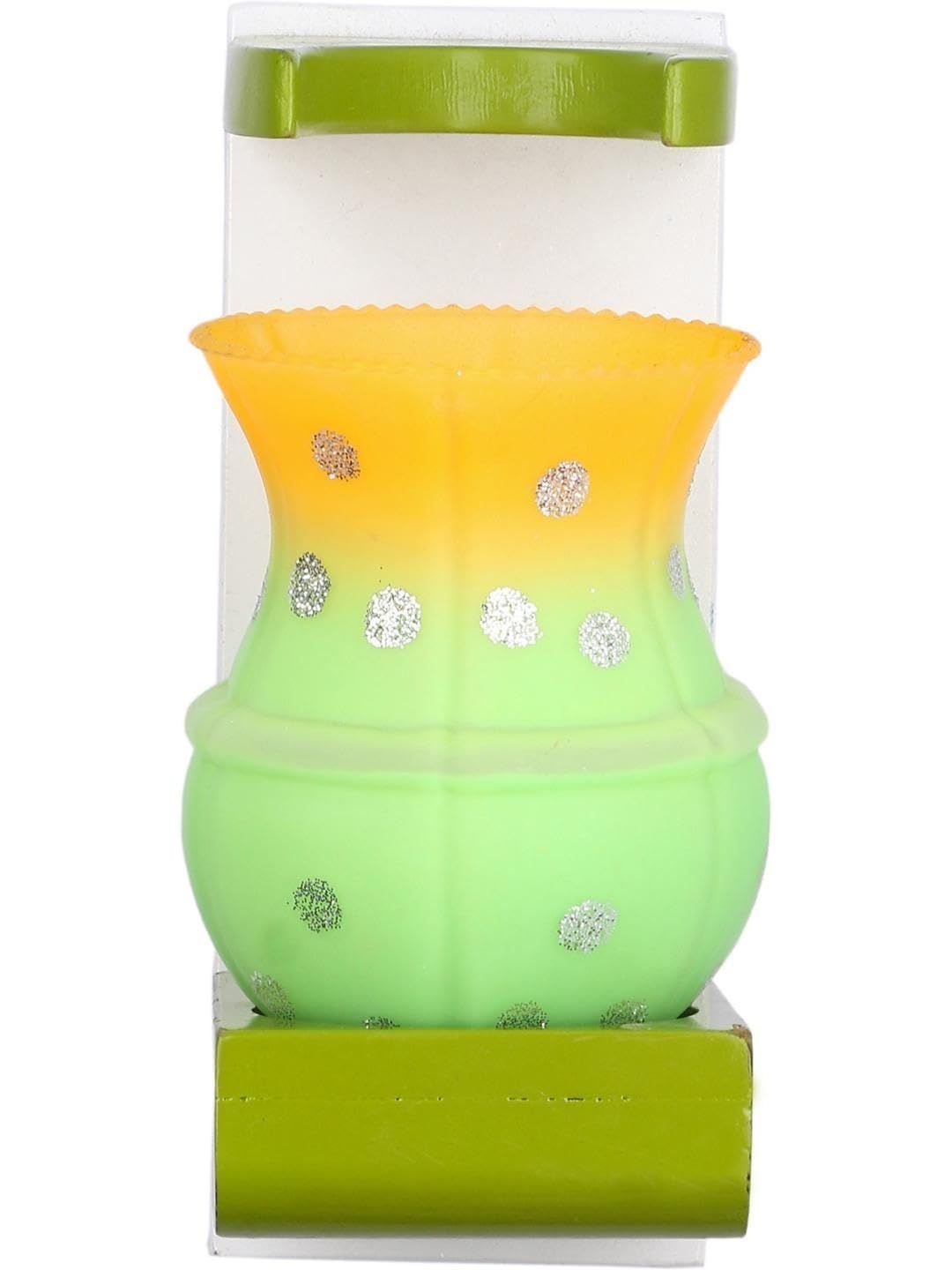 1ST TIME Green & Green Printed Wood Contemporary Abstract Shaped Shaped Wall Lamp-image-15