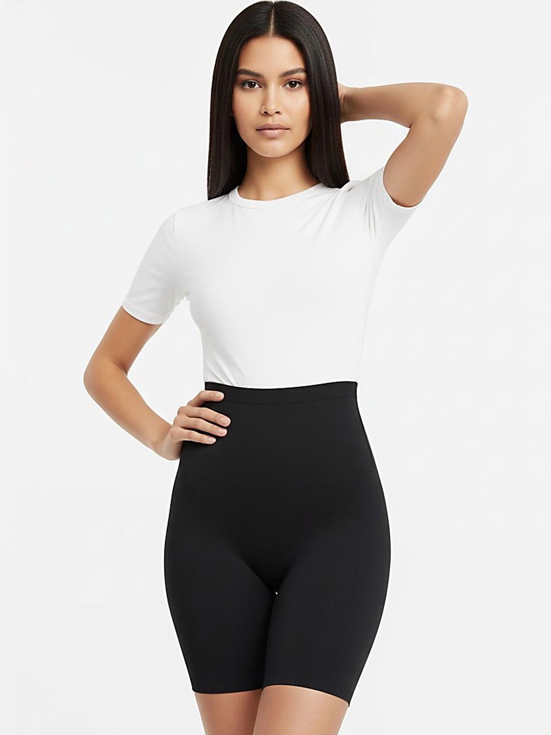 FiveFlag High-Rise Tummy & Thigh Shapewear-picture-7