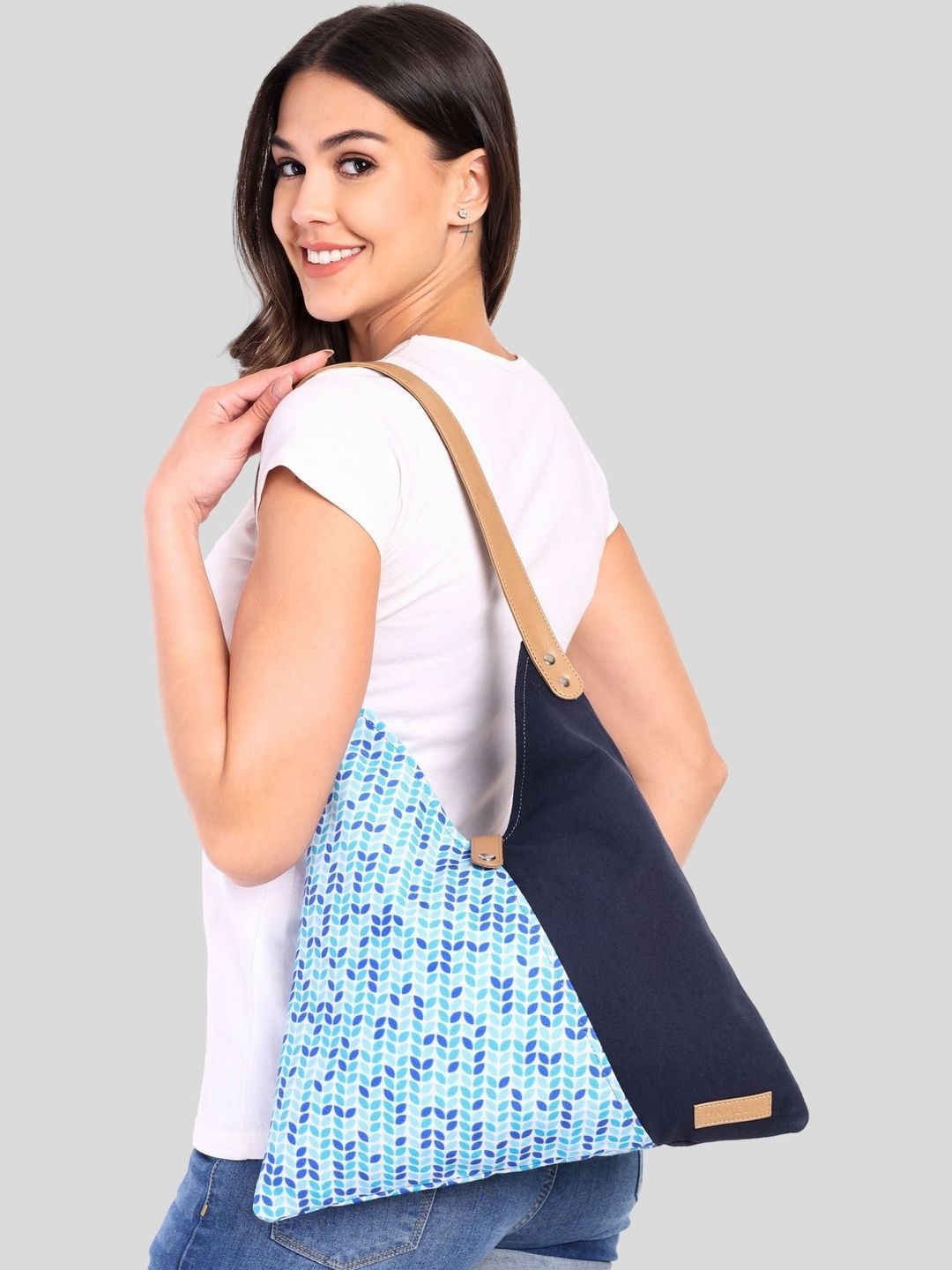 HAMELIN Floral Structured Shoulder Bag-picture-38