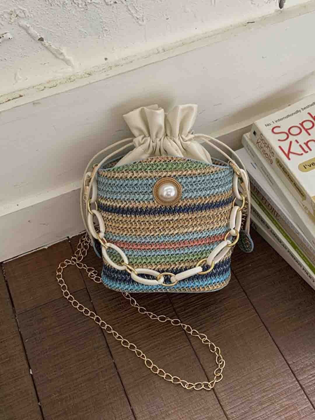 StyleCast Printed PU Bucket Satchel-picture-41
