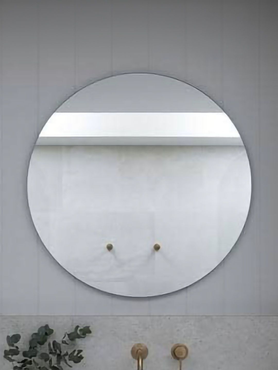 ARYAANSH Round Shaped Glass Wall Mirror-picture-18